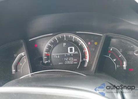 2017 Honda Civic Lx z USA, uszkodzony, nr VIN 19XFC2F54HE010341